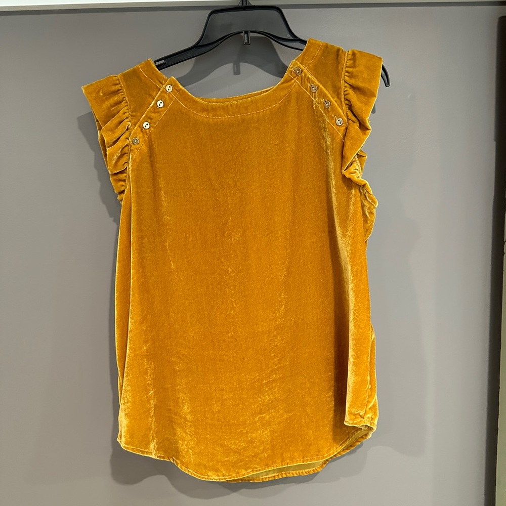 LOFT velvet top